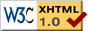 valid XHTML1.0